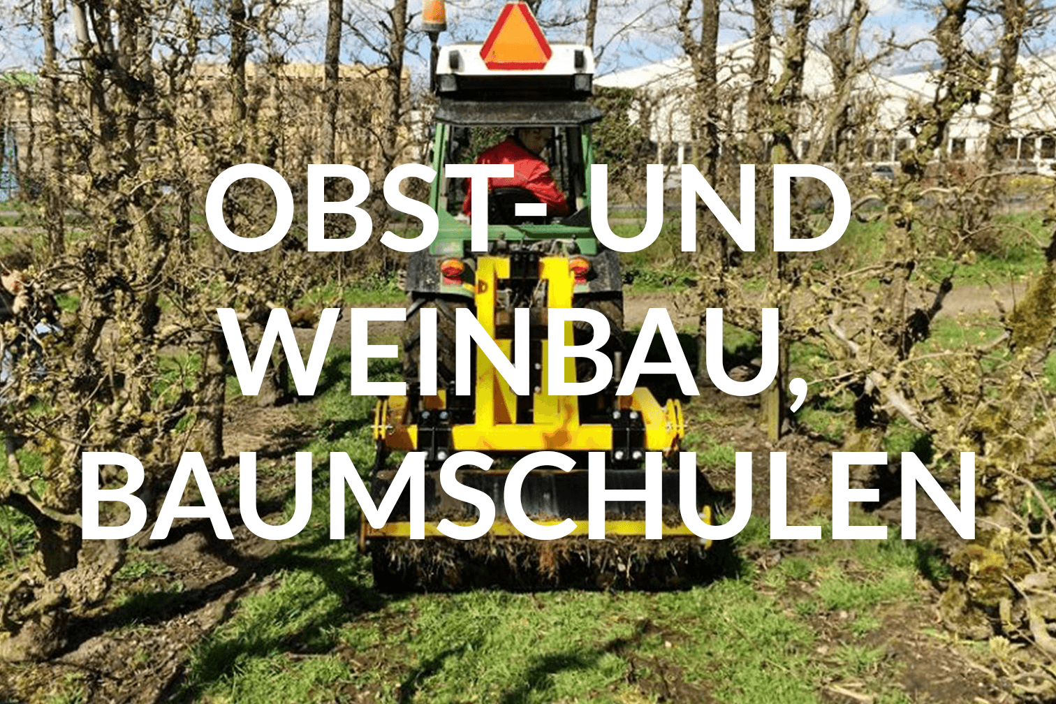 Obst- und Weinbau, Baumschulen