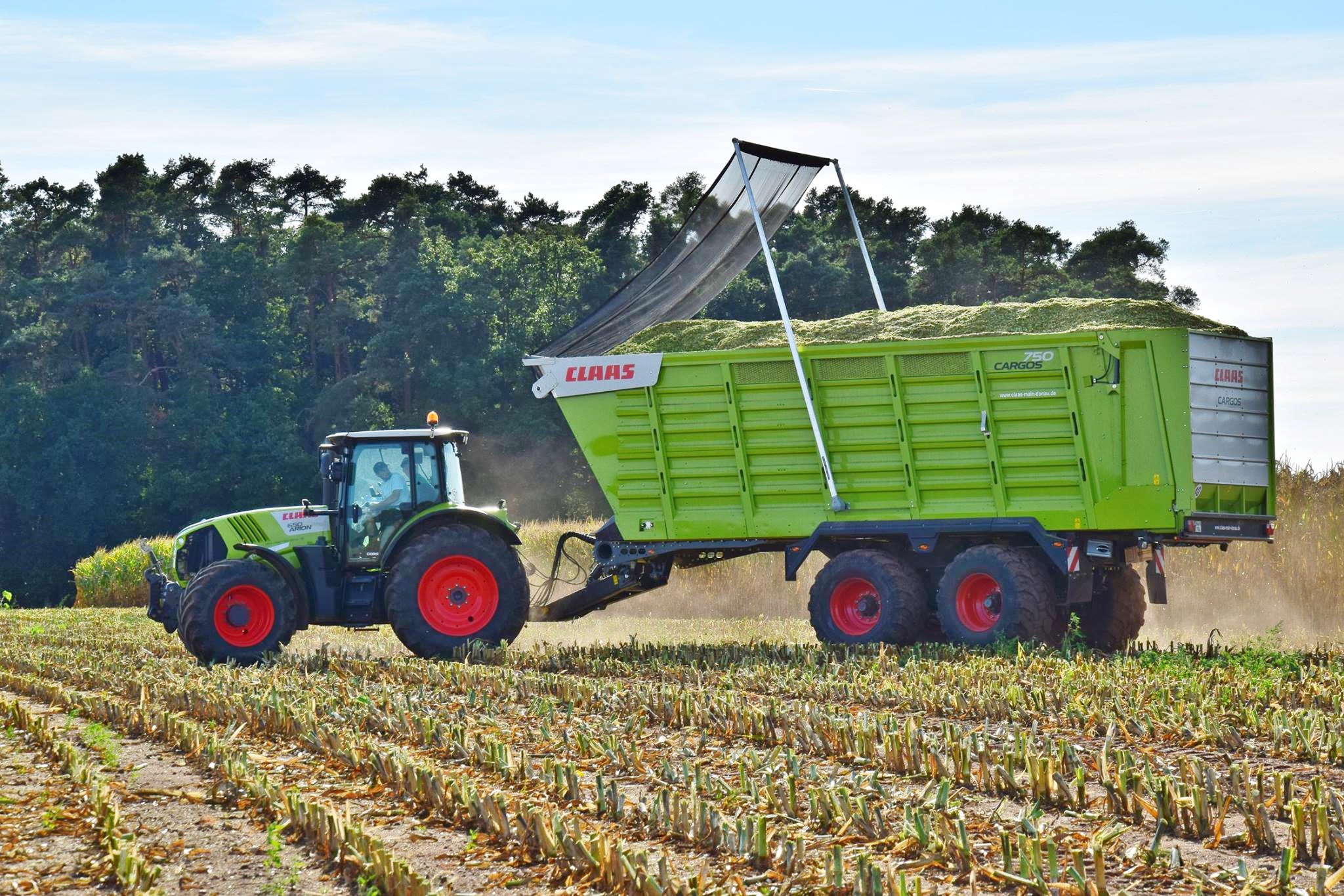 QuickCover Laderaumabdeckungen für Kipper, Silierwagen und