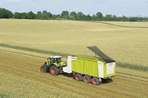 Quick-Cover ED ALU & CLAAS Cargos 9500 Tridem & CLAAS 2 - Copyright CLAAS